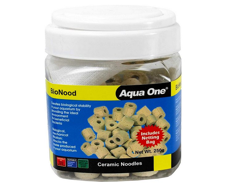Aqua One BioNood Ceramic Cylinders - 250g