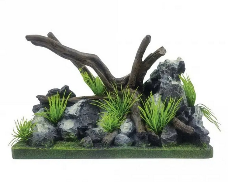 Aqua One ReadyScape Driftwood on Rock