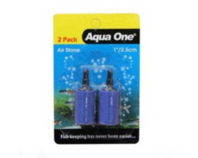 Aqua One Airstones - Twin Pack 1 inch (2.5cm)